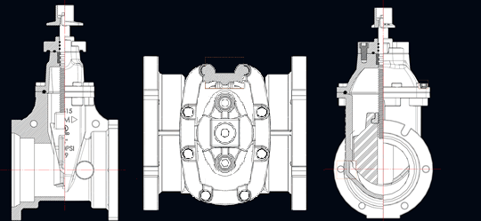 resilient seated valve